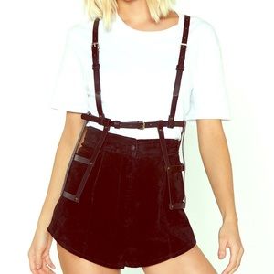 PU Leather Waist Harness
